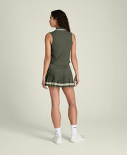 Rib Sleeveless Polo