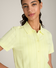 Shrunken Essex Button-Through Polo Shirt