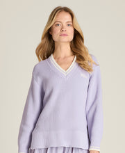 Varsity V-Neck Sweater