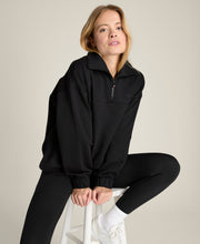 Collared Half-Zip Sweatshirt