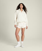 Collared Half-Zip Sweatshirt