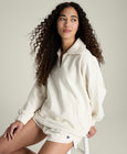 Collared Half-Zip Sweatshirt
