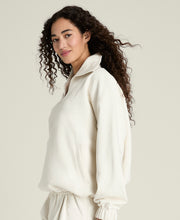 Collared Half-Zip Sweatshirt