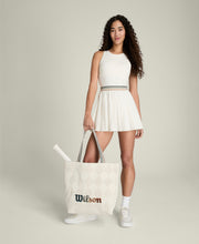 Laser Cut Pleat Dress