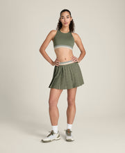 Split Pleat Skirt