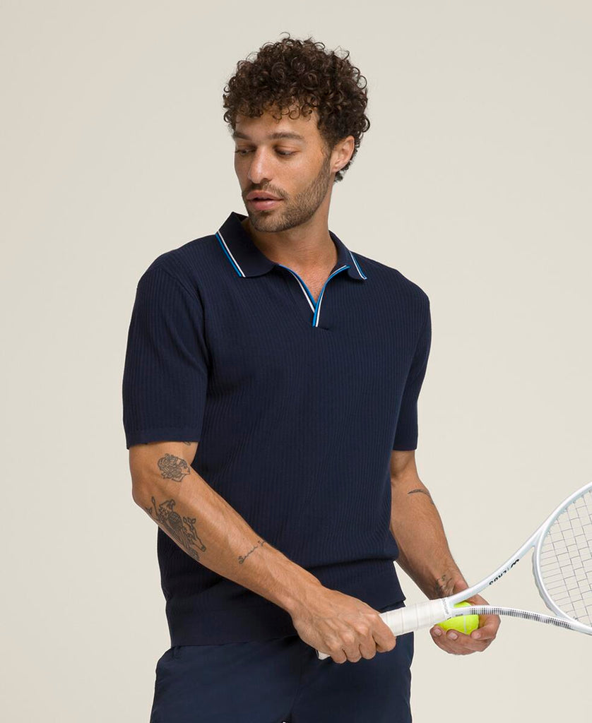 Buy Johnny Collar Knit Polo online - Wilson Australia