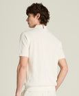 Tech Linen Knit Polo