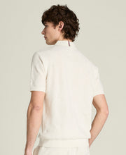 Tech Linen Knit Polo