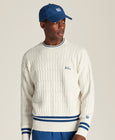 Tennis Club Cable Crew Sweater