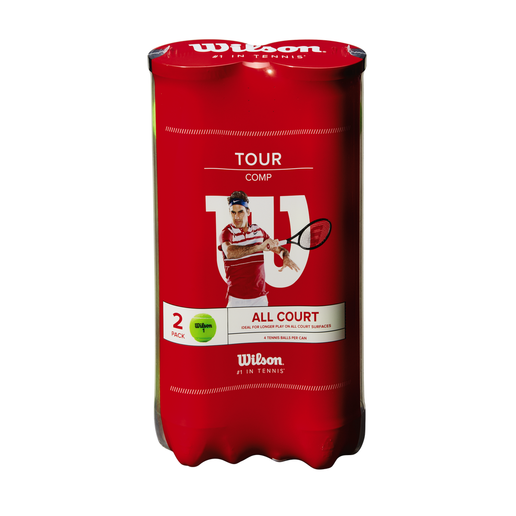 Wilson Tour Comp 4 Can Tennis Balls