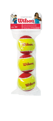 Starter Ball 3 Pack Red