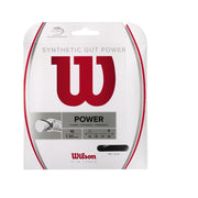 Synthetic Gut Power 16 Black Tennis String - Set