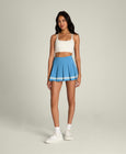 Classic Pleated Mini Skirt