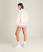 Varsity Crewneck Knit Sweatshirt