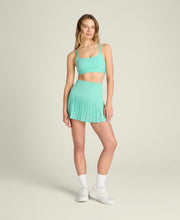 Midtown Geo Mesh Tennis Skirt