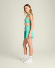 Midtown Geo Mesh Tennis Skirt