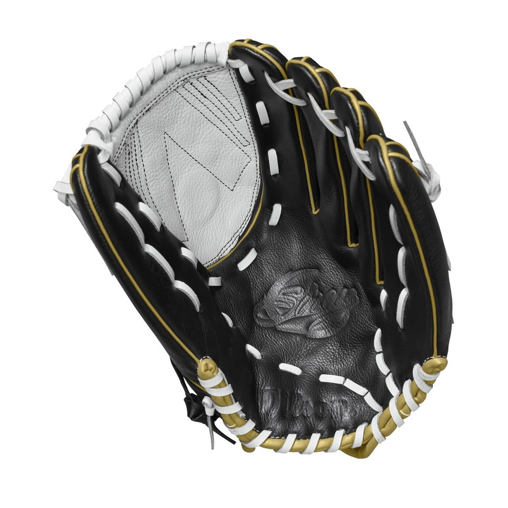 Wilson a500 siren softball glove top