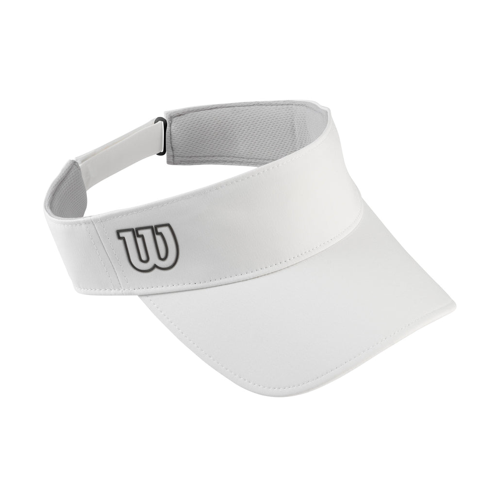 White visor hat top