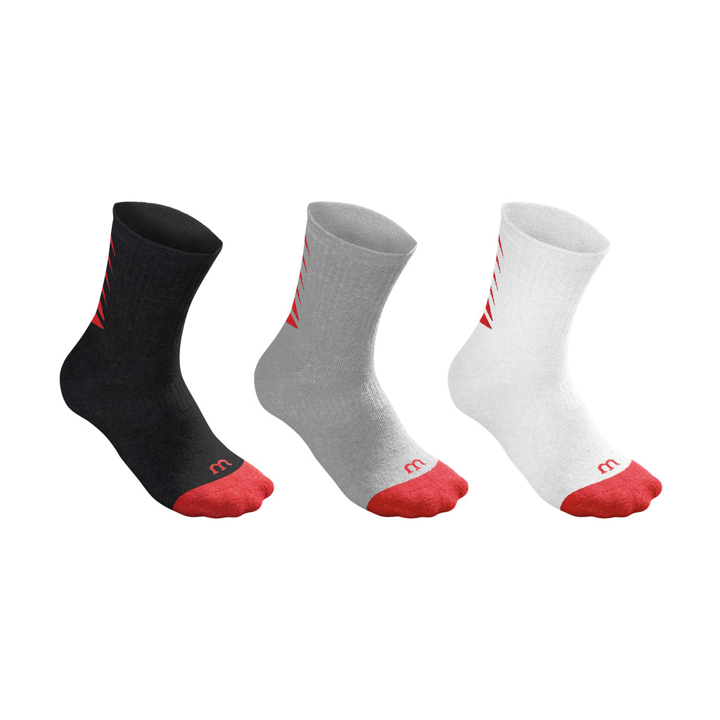 Wilson CREW SOCK 3PR / PK Black
