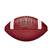 GST Leather Game Football - Factory Defect/Blemish