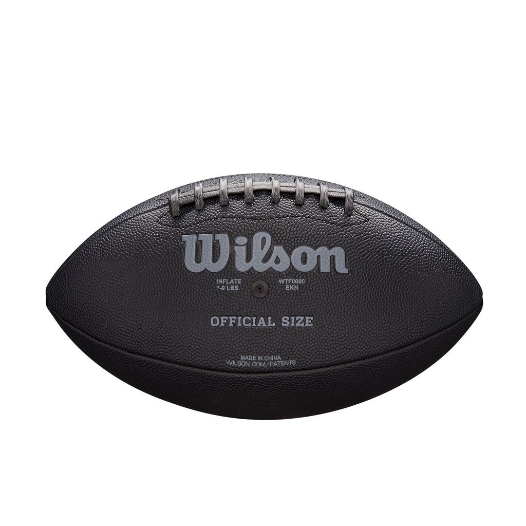 Wilson NFL Jet Black American Football