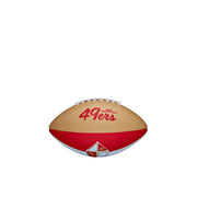 NFL Team Retro Mini Football - San Francisco 49ers