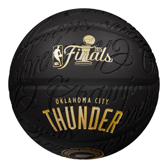 (PRE-ORDER, 1 of 60) 2025 NBA Finals Championship Basketball - Oklahoma City Thunder