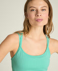 Pointelle Seamless Tank