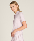Addison Knit Pointelle Polo Shirt