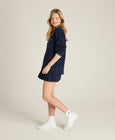 Varsity V-Neck Knit Sweater