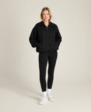 Collared Half-Zip Sweatshirt