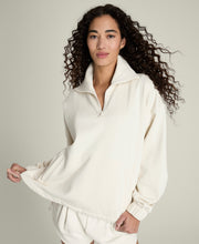 Collared Half-Zip Sweatshirt