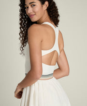 Laser Cut Pleat Dress