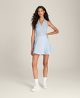Collared Tech Seersucker Dress