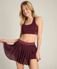 Split Pleat Skirt