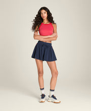 Pleated Skirt Short