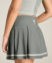 Eastside Box Pleat Tennis Mini Skirt