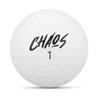 Wilson Chaos Golf Ball - 24 Pack White