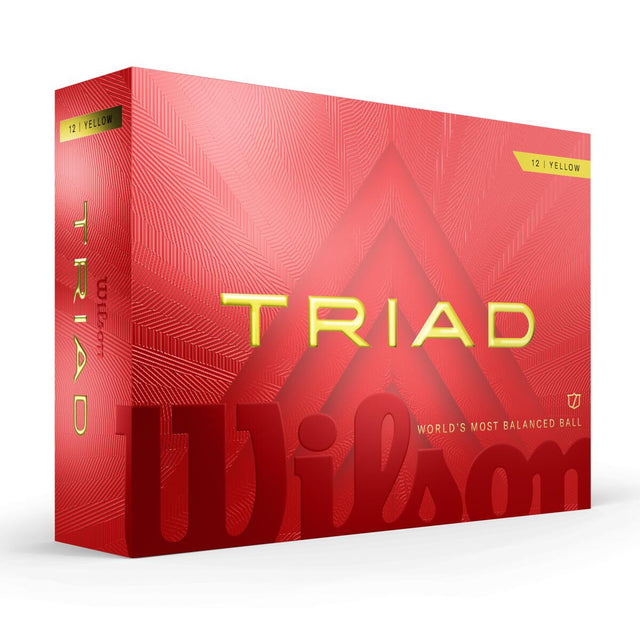 Triad Golf Balls - Yellow
