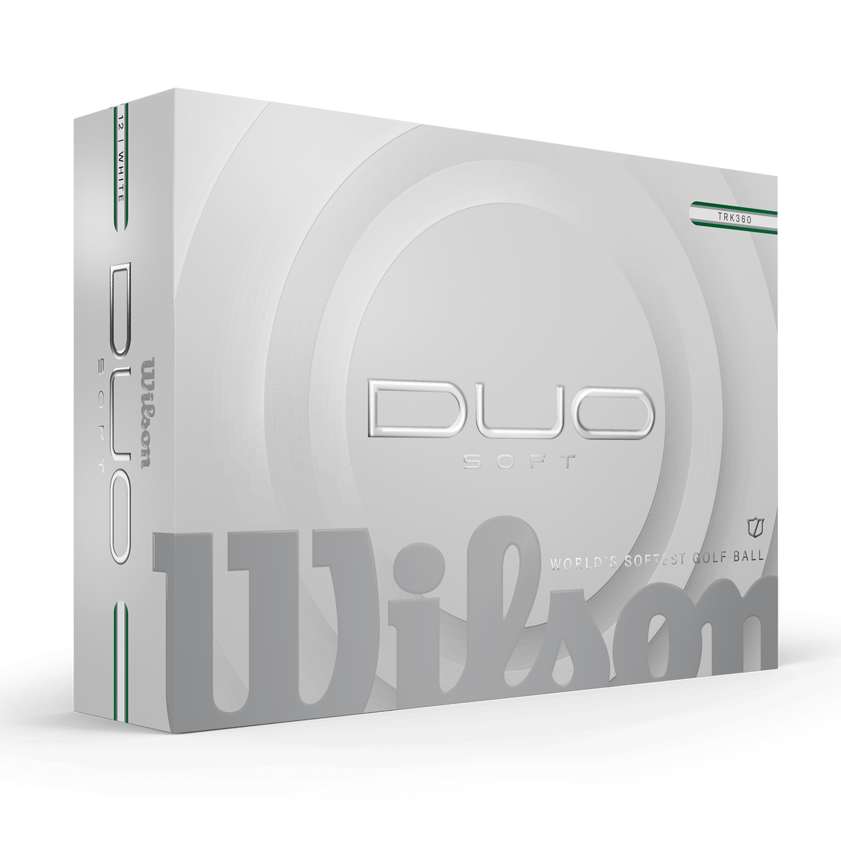 Duo Soft TRK360 Golf Ball 12pk - Green/Silver