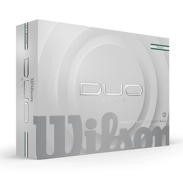 Duo Soft TRK360 Golf Ball 12pk - Green/Silver