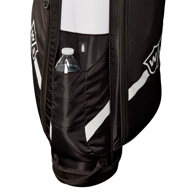 Wilson QS Stand Bag, Black / White