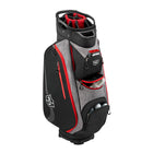 Wilson Staff Xtra Cart Bag, Black / Grey / Red, 14-way Divider + Putter well