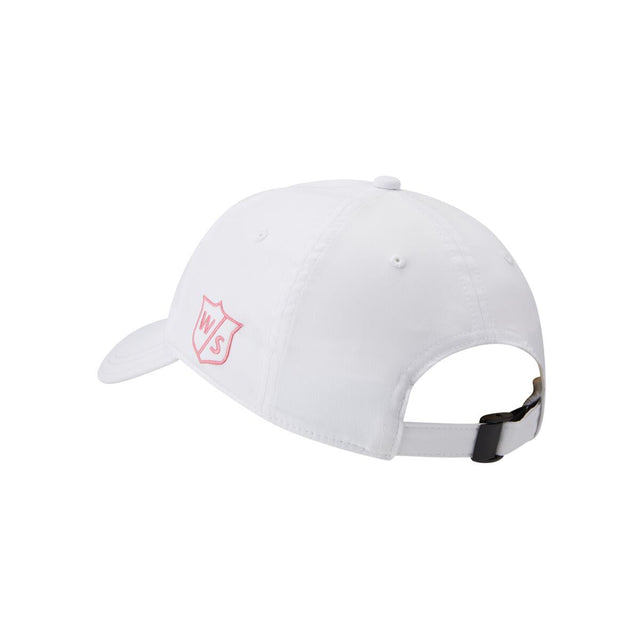 Women's Pro Tour Golf Hat - White/Pink