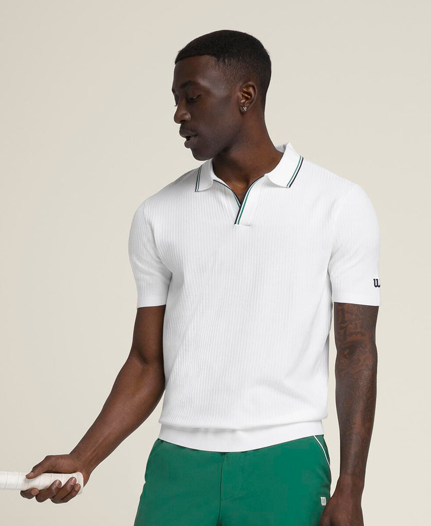 Buy Johnny Collar Knit Polo online Wilson Australia
