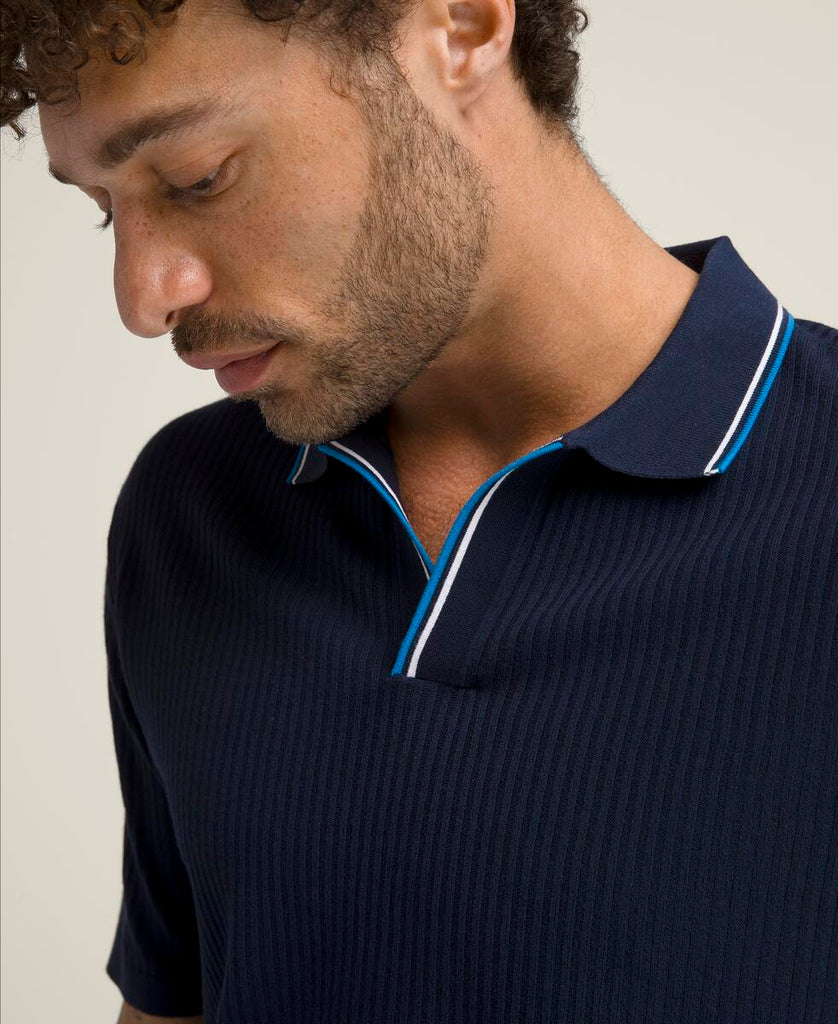 Buy Johnny Collar Knit Polo online Wilson Australia