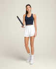 Breeze Unlined Tennis Skirt - Bright White