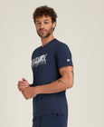 Easy Street Tee - Classic Navy / Bright White