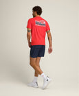 Easy Street Tee - Infrared / Classic Navy