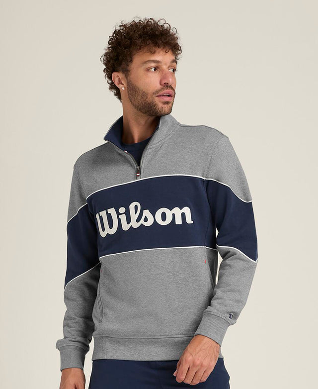 Millennium Half-Zip - Medium Gray Heather